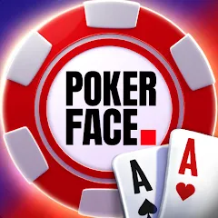 Взломанная Poker Face: Texas Holdem Poker (Покер Фейс)  [МОД Unlimited Money] - полная версия apk на Андроид