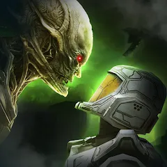 Скачать взломанную Alien - Dead Space Alien Games (сайфай)  [МОД Бесконечные монеты] - последняя версия apk на Андроид