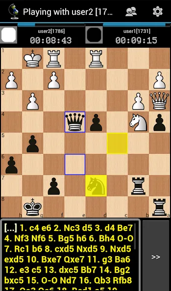 Chess ChessOK Playing Zone PGN  [МОД Много монет] Screenshot 2