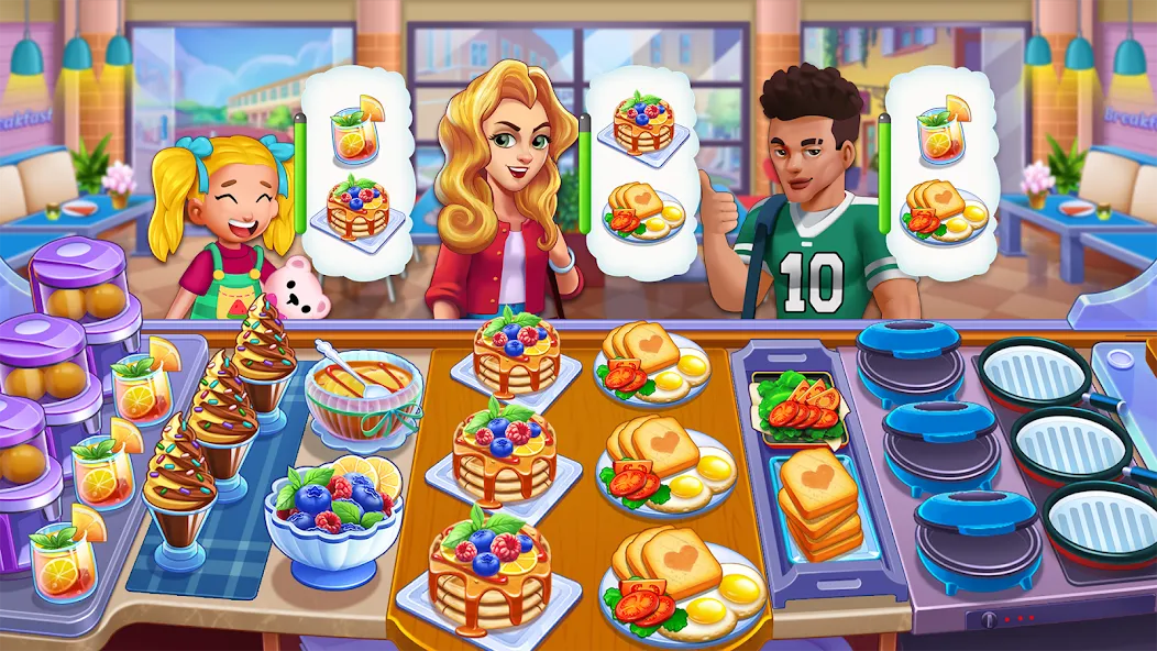 Food Voyage: Fun Cooking Games (Фуд Воядж)  [МОД Menu] Screenshot 3