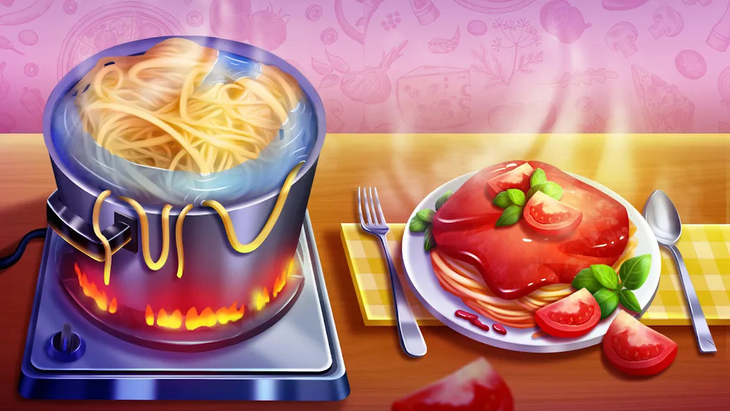 Cooking Team: Restaurant Games  [МОД Menu] Screenshot 1