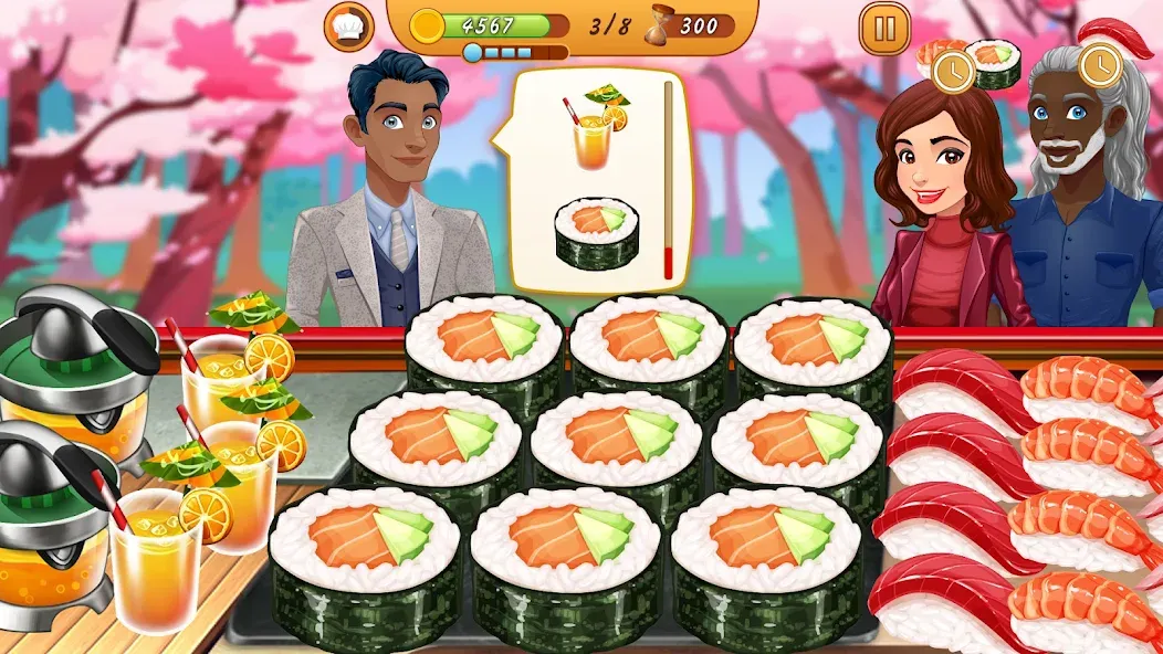 Cooking Team: Restaurant Games  [МОД Menu] Screenshot 3