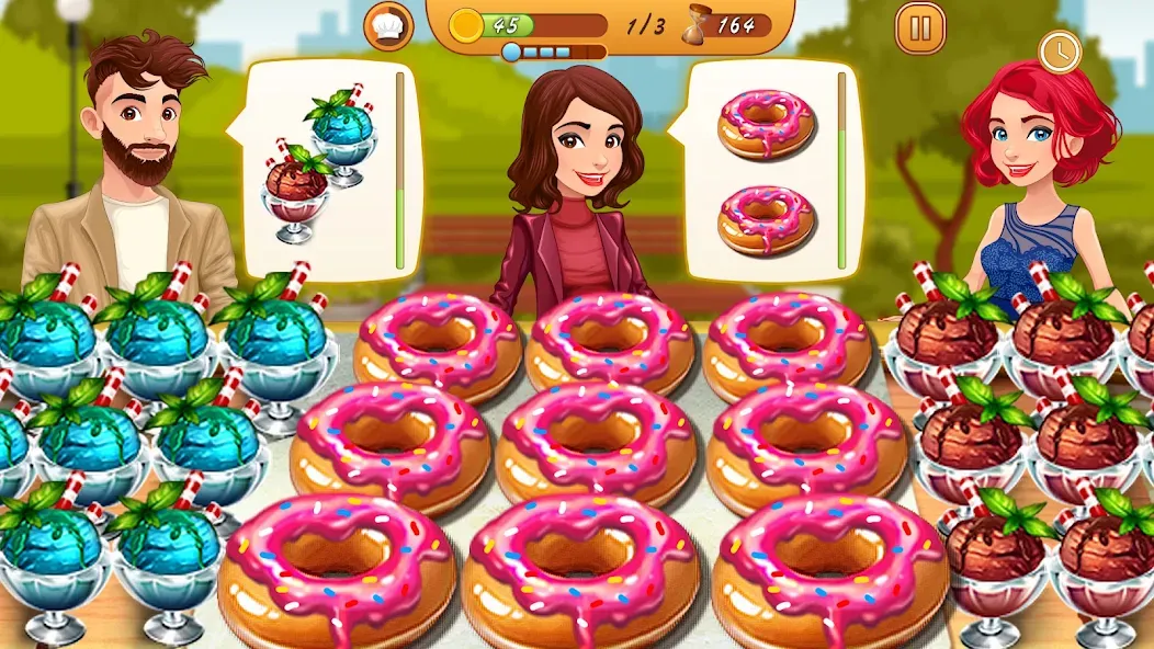 Cooking Team: Restaurant Games  [МОД Menu] Screenshot 5