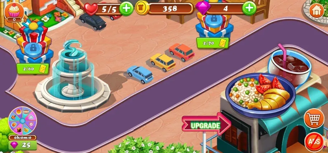 Food Game Crazy Super Chef  [МОД Unlimited Money] Screenshot 3