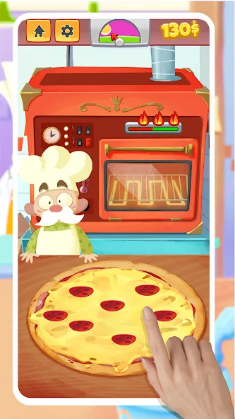 Pizza Maker - Cooking Games (Пицца Мейкер)  [МОД Unlimited Money] Screenshot 1