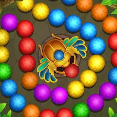 Скачать взломанную Marble Shoot Blast (Марбл Шут Бласт)  [МОД Unlimited Money] - полная версия apk на Андроид