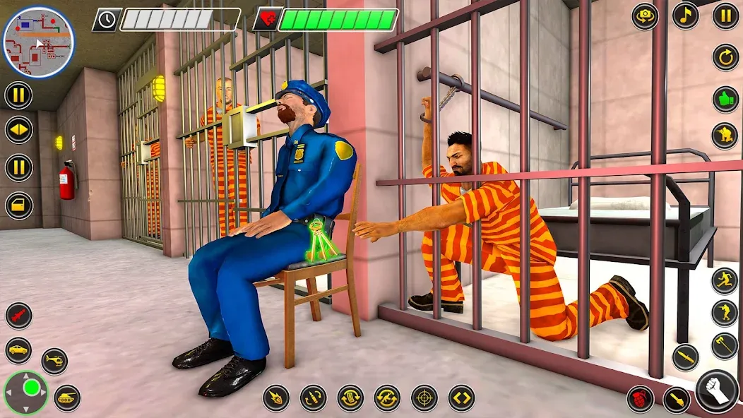 Grand Jail Prison: Escape Game (Гранд Джейл Призон)  [МОД Unlocked] Screenshot 1