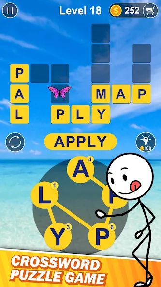 Word Connect - Word Search (Уорд Коннект)  [МОД Unlocked] Screenshot 3