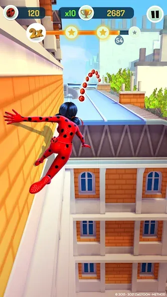 Miraculous Ladybug & Cat Noir  [МОД Бесконечные монеты] Screenshot 2