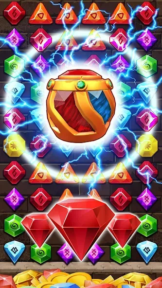 Jewel Ancient Pyramid Treasure  [МОД Mega Pack] Screenshot 1