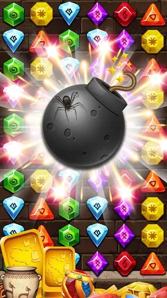 Jewel Ancient Pyramid Treasure  [МОД Mega Pack] Screenshot 4