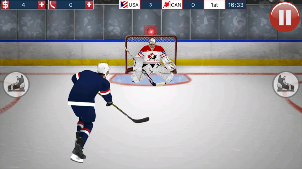 Hockey MVP (Хоккей МВП)  [МОД Бесконечные монеты] Screenshot 1