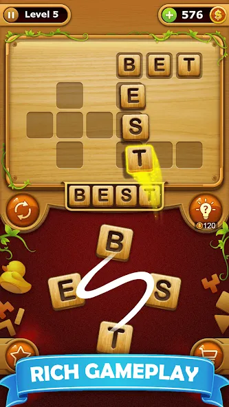 Word Connect - Word Games  [МОД Mega Pack] Screenshot 2