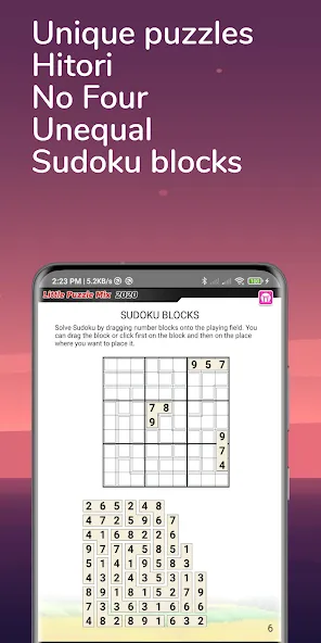 Puzzle Book: Daily puzzle page  [МОД Mega Pack] Screenshot 5