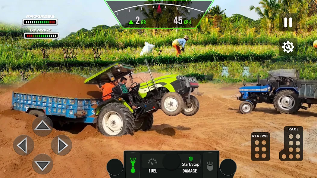 Tractor Simulator Farm Games (Фарминг игры)  [МОД Mega Pack] Screenshot 2