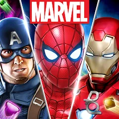 Скачать взлом MARVEL Puzzle Quest: Hero RPG (Марвел Пазл Квест)  [МОД Бесконечные монеты] - полная версия apk на Андроид