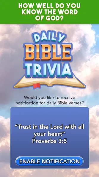 Daily Bible Trivia Bible Games (Ежедневные викторины Библии библейские игры)  [МОД Unlimited Money] Screenshot 3