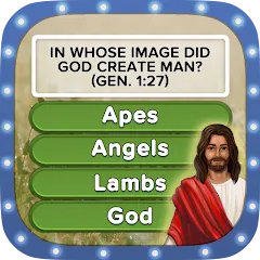 Скачать взломанную Daily Bible Trivia Bible Games (Ежедневные викторины Библии библейские игры)  [МОД Unlimited Money] - полная версия apk на Андроид