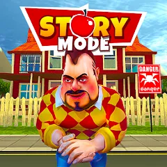 Взломанная Dark Riddle - Story mode (Дарк Риддл 2)  [МОД Menu] - стабильная версия apk на Андроид