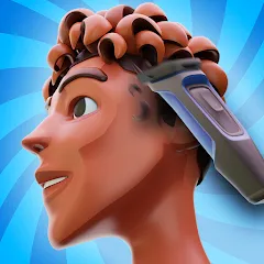 Взломанная Fade Master 3D: Barber Shop (Фейд Мастер 3Д)  [МОД Menu] - полная версия apk на Андроид