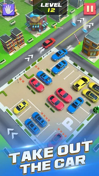 Unblock It Car Puzzle Game (Паркинг Джам Разблокировать)  [МОД Много денег] Screenshot 1