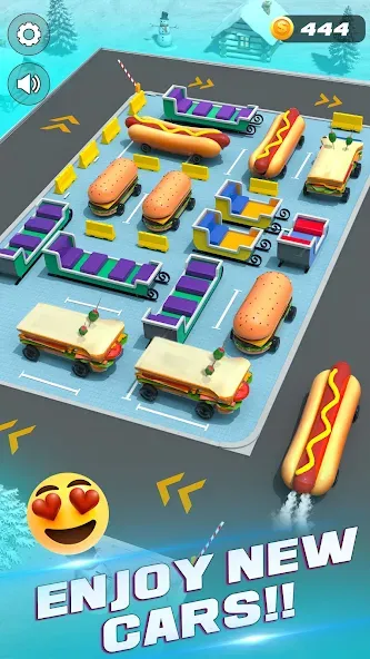 Unblock It Car Puzzle Game (Паркинг Джам Разблокировать)  [МОД Много денег] Screenshot 5