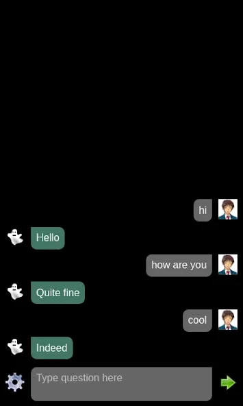 Ghost chat bot (Гостчатбот)  [МОД Unlimited Money] Screenshot 2