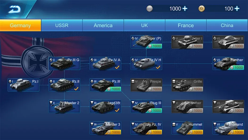 Ace Tank  [МОД Unlocked] Screenshot 3