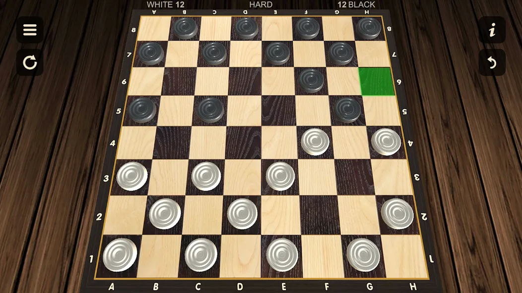 Checkers - Two player  [МОД Unlocked] Screenshot 1