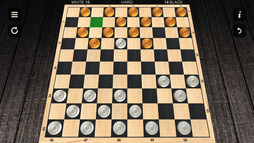 Checkers - Two player  [МОД Unlocked] Screenshot 2