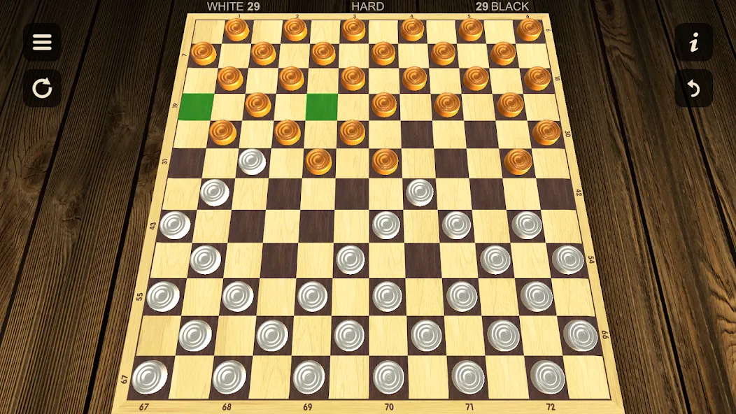 Checkers - Two player  [МОД Unlocked] Screenshot 3