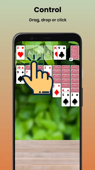 Klondike Solitaire Offline  [МОД Mega Pack] Screenshot 3