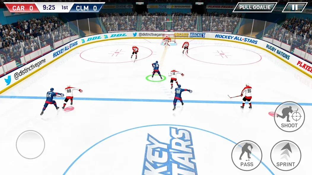 Hockey All Stars (Хоккей Олл Старс)  [МОД Menu] Screenshot 1