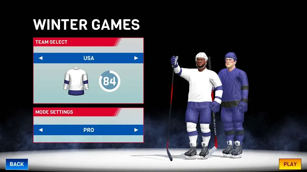 Hockey All Stars (Хоккей Олл Старс)  [МОД Menu] Screenshot 4