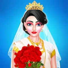 Скачать взломанную Indian Bride Makeup Games (Индийская невеста игры по макияжу)  [МОД Все открыто] - полная версия apk на Андроид