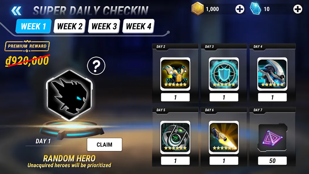 Heroes Infinity Premium (Герои Бесконечности Премиум)  [МОД Menu] Screenshot 1