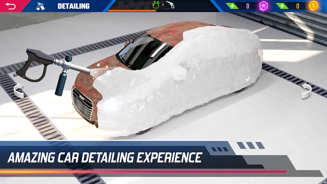 Car Detailing Simulator 2023  [МОД Меню] Screenshot 1