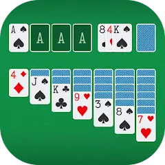 Скачать взломанную Solitaire - Classic Card Game (Солитер)  [МОД Все открыто] - стабильная версия apk на Андроид