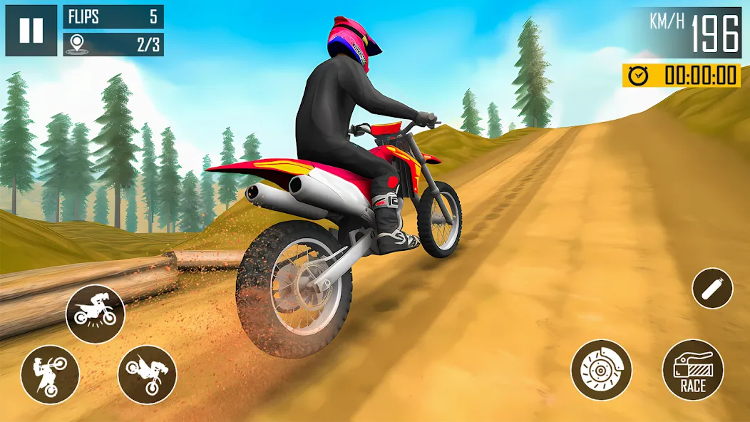 Ultimate Bike Stunt: Bike Game (Ультимейт Байк Стант)  [МОД Все открыто] Screenshot 5