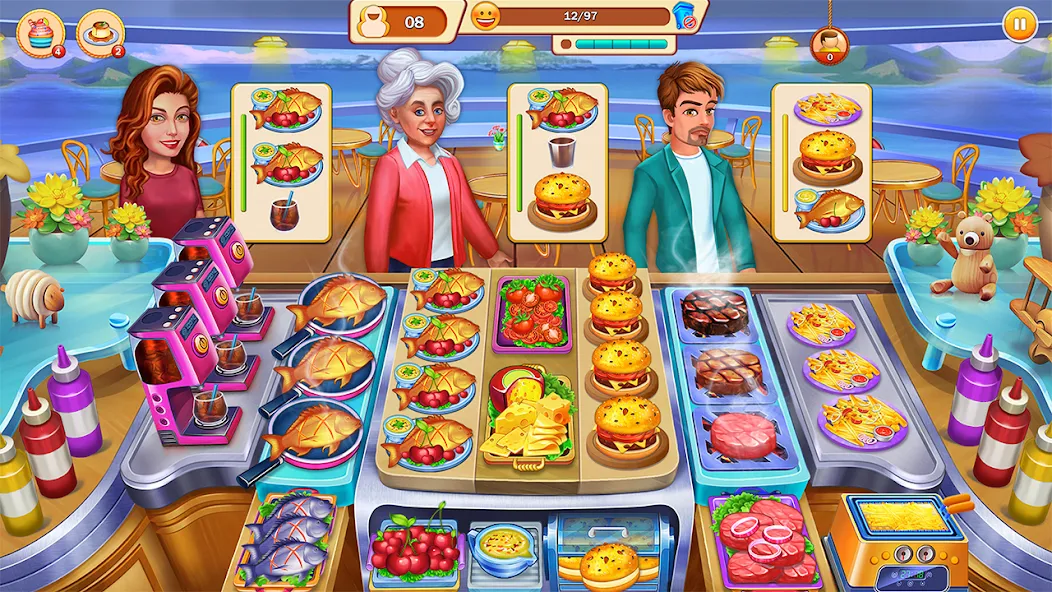 Food Cooking: Chef Restaurant  [МОД Много денег] Screenshot 3