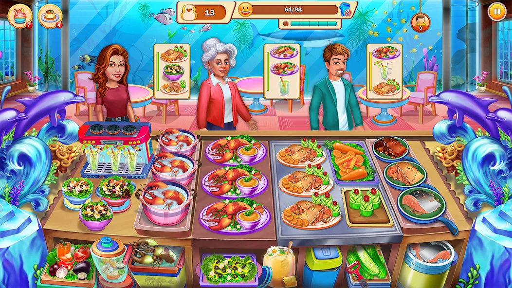 Food Cooking: Chef Restaurant  [МОД Много денег] Screenshot 4