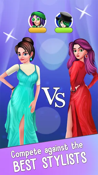 Fashion Stylist Makeup Dressup  [МОД Mega Pack] Screenshot 1