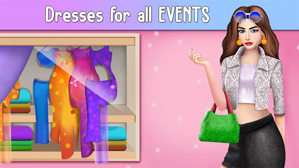 Fashion Stylist Makeup Dressup  [МОД Mega Pack] Screenshot 5