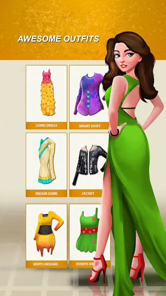 Girls Dress Up: Makeup Games  [МОД Menu] Screenshot 3