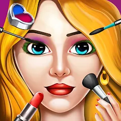 Взломанная Girls Dress Up: Makeup Games  [МОД Menu] - последняя версия apk на Андроид