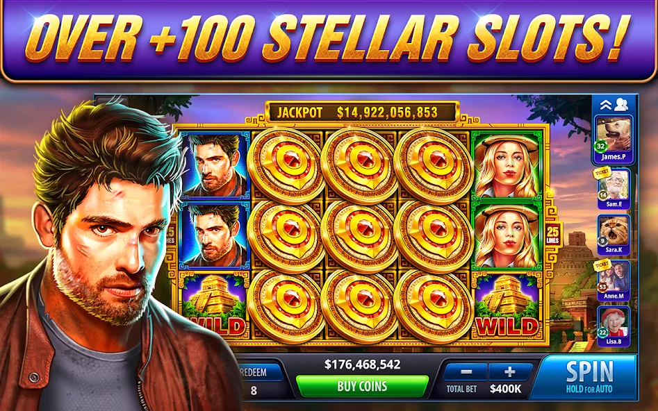 Take 5 Vegas Casino Slot Games (Тейк 5 Вегас Казино Слот игры)  [МОД Unlocked] Screenshot 1