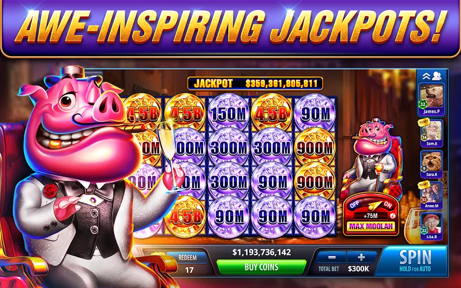 Take 5 Vegas Casino Slot Games (Тейк 5 Вегас Казино Слот игры)  [МОД Unlocked] Screenshot 3