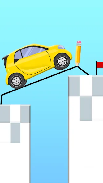 Draw 2 Bridge: Draw Save Car (Дроу 2 Бридж)  [МОД Menu] Screenshot 2