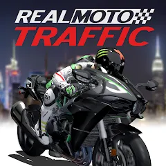 Скачать взлом Real Moto Traffic (Реал Мото Трафик)  [МОД Mega Pack] - полная версия apk на Андроид