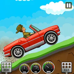 Взломанная Racing the Hill  [МОД Много монет] - полная версия apk на Андроид